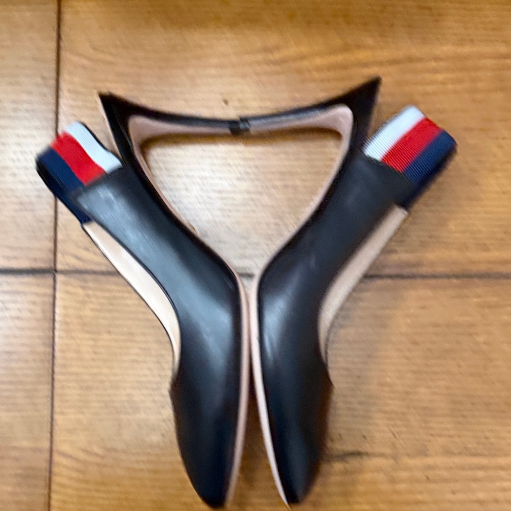 Gucci Black Sylvie Slingback Heels - Picture 7 of 11